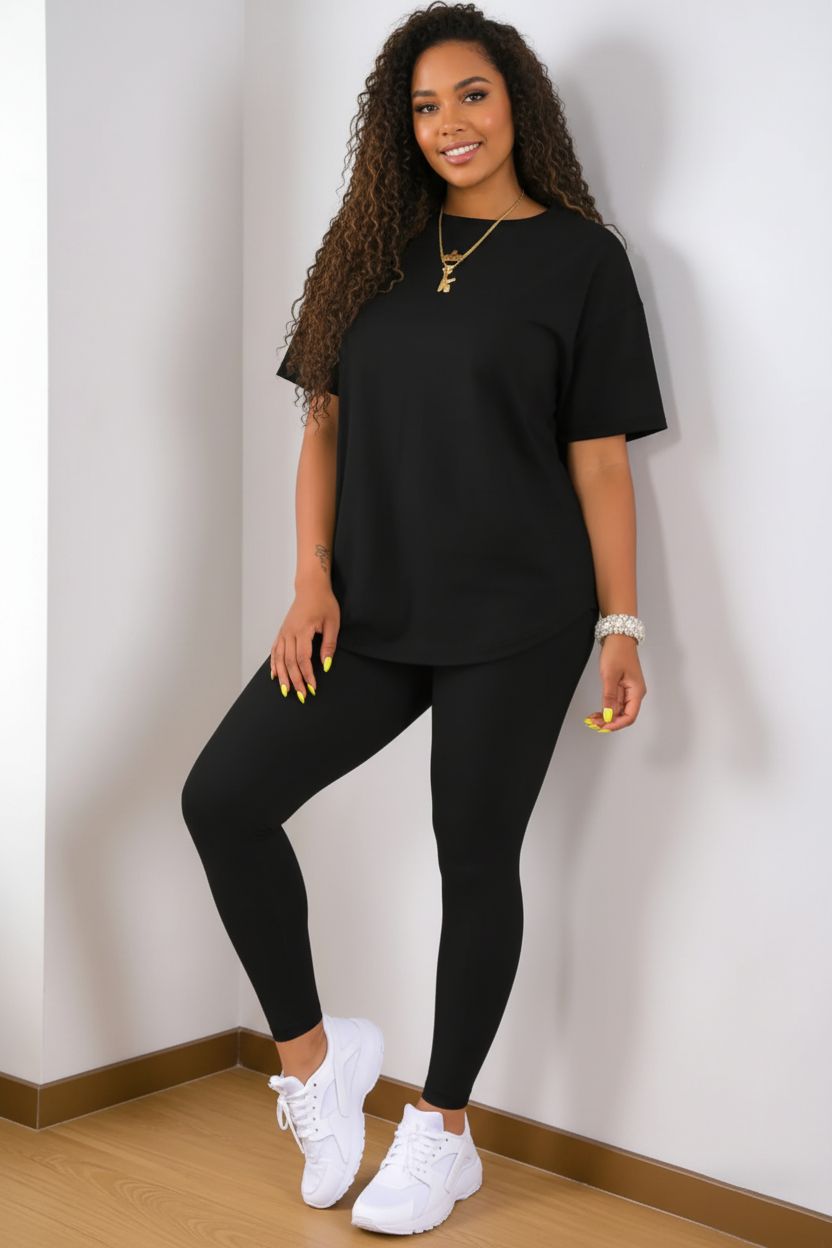Women's Two-Piece Basic Gym Set