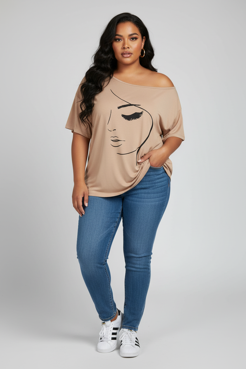 Hollow Out Off Shoulder Top
