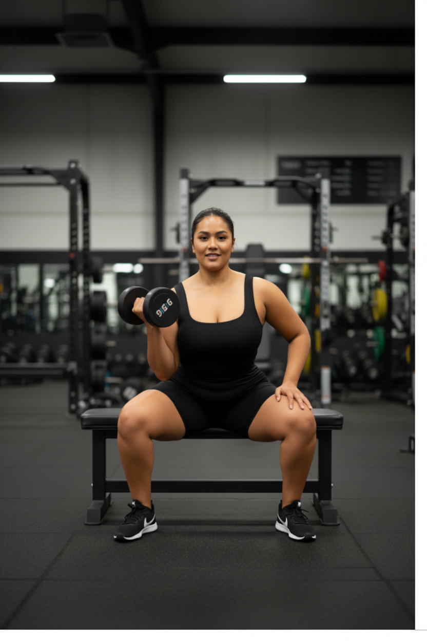 Samoan Model Bench Zoomed Out